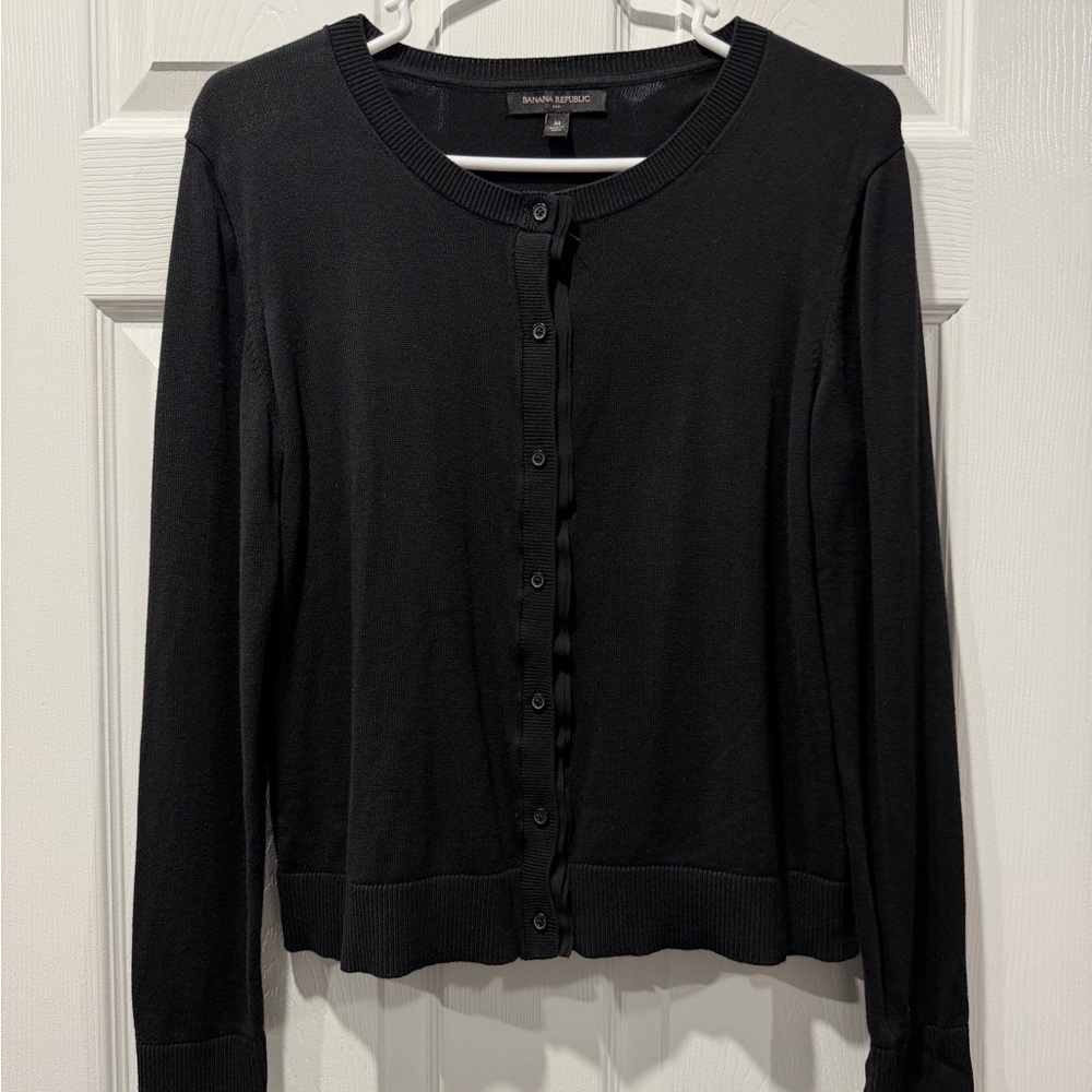 Banana Republic Classic Black Cardigan